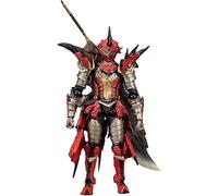 ASEDRFY - Figura de anime de 15 cm, dise?o de Monster Hunter Rathalos Zinogre, figura de PVC, figura de acci?n, modelo de colecci?n de mu?ecas, decoraci?n de juguete, regalo (color: rojo)