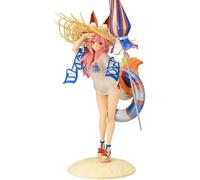 ASEDRFY Figura de anime Fate/Grand Order -Tamamo No Mae- 1/7 Lancer Cute Cartoon Character Model Collection Staute Decorazione Bambola Giocattolo PVC 38 cm