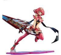 ASEDRFY Figura de anime Mythra de 27 cm para niñas, modelo de personajes de animación de PVC para amantes del anime, Xenoblade Chronicles, 2 estatuas de pira, adornos de decoración, juguete