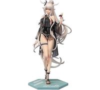 ASEDRFY Figura de Arknights Angelina de 18 cm, estatua de PVC, figuras de anime, figura de acción, colección de modelos, decoración de muñecas, juguete de regalo (color: rojo)