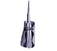 ASEDRFY Hidden Blade Figure, Hidden Blade Anime Figures 37cm/14.6inch Handmade PVC Character Figurine Cosplay Model Collectible for Anime Fans Gift