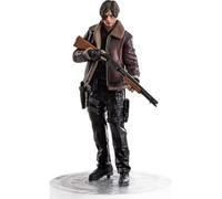 ASEDRFY León Figure, Holding A Gun Leather Leon Scott Kennedy Anime Figures 29 cm/11.4 pulgadas Hecho a mano PVC Dibujos Animados Decoración Craft Gift