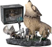 ASEDRFY The Great Grey Wolf SIF Figura DX Version Collection Modelo Estatua Figura 22cm