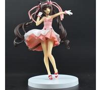ASEDRFY Vanilla Chocola Figura Vestido de Cóctel Kigae no Hitotoki Cat Girls Figurine 1/7 Colección Desktop Model Gifts 18cm (A)