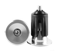 Asegura tu bicicleta con este ligero bloqueo de manillar de aleación de aluminio, compatible con modelos de 22 24 mm (plateado)