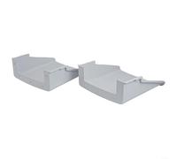 Asegura tu cámara al aire libre con cubierta impermeable, protección solar y lluvia para un mejor monitoreo (2 piezas)