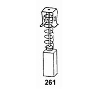 Asein Ingenieros. 0861J - Escobilla hta.elec pvc makita 0861j asein 2 pz