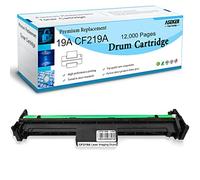 ASEKER Compatible 19A CF219A Cartucho de Tambor para HP Laserjet Pro M102a M102w MFP M130fn M130fw M130nw M130a Impresoras 12000 Páginas (Negro Tambor)