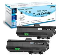 ASEKER Compatible TK1150 TK-1150 Tóner Cartucho 1T02RT0NL0 para Kyocera ECOSYS M2135dn M2635dn M2635dw M2735dw P2235dn P2235dw Impresora 3000 Páginas ( 2 Negro )