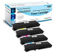 ASEKER X6600 Cartuchos de Tóner Compatible para Xerox 6600 6600n 6605