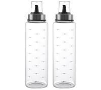ASelected 2 dispensadores de vinagre para aceite, 500 ml