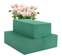 ASelected 4 Bloques de Espuma Floral, Espuma para floristería de 22,5 x 10,3 x 6,5 cm, Ladrillos de Espuma húmeda para arreglos Florales Frescos y Artificiales, Suministros de floristería,
