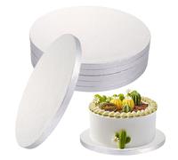 ASelected 5 unidades, 12 mm Cake Board,10 pulgadas