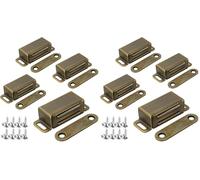 ASelected Cabinet Door Cierres para gabinetes, marrón (Paquete de 2)