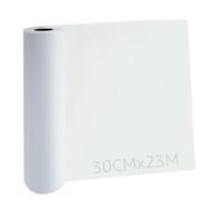 ASelected Estabilizador de bordado a máquina de malla fusible para planchar no se ve, rollo de 30 cm x 23 m, peso ligero, 51 g para bordado a máquina y costura a mano