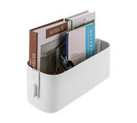ASelected Organizador de cama para colgar, cambiador de cama, organizador de cama, bolsillo para colgar con 2 ganchos extraíbles para libros, revistas, juguetes, auriculares para teléfono móvil