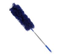 ASelected Plumero de Plumas, Plumero de Microfibra Extensible con Poste de extensión telescópico de 108 Pulgadas, Plumero Flexible, Plumero de Mano Lavable para Limpiar Ventiladores de Techo Alto