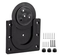 ASelected Soporte de Diana para Colgar Diana de Dardos Profesional, Duradero, para Pared, Color Negro