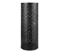 ASelected Soporte de Metal para Paraguas de Tambor Hueco, Creativo, Soporte para Paraguas de pie, para Oficina, Restaurante, Familia, 42 x 15 x 15 cm (Negro)