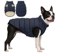 ASENKU Abrigo para Perro Pequeño Mediano Grande Impermeable Chaleco de Invierno para Perros Resistente al Viento, Chaqueta para Perro Ropa Perros con Forro Polar