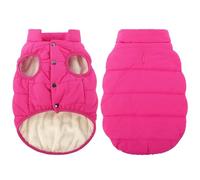 ASENKU Abrigo para Perro Pequeño Mediano Grande Impermeable Chaleco de Invierno para Perros Resistente al Viento, Chaqueta para Perro Ropa Perros con Forro Polar