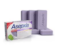Asepxia Acne Treatment Softening Bar Soap | 2% Salicylic Acid Cleanser, Wash away Oil & Impurities, Soothes with Cucumber Extract, Daily Use, Refreshes Skin, Face Wash, 4 Oz, 5-Pack