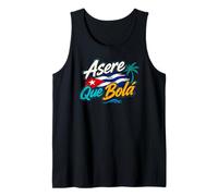 Asere Q Bola, Que Bola Asere, Cuba Cuban Flag Camiseta sin Mangas