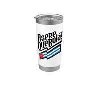 Asere Que Bola Cuba Bandera Patria Y Vida Vaso térmico de acero inoxidable de doble pared