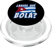Asere Que Bola Cuban Havana Cuba Bandera Cubana Camiseta de Béisbol PopSockets PopGrip para MagSafe