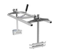 Aserradero móvil, para motosierras, molino de motosierra portátil, con soporte y carril guía, motosierras de 14 "a 36", para aserrado preciso, planchado y fresado de madera