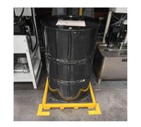 ASerZenith Bandeja Antiderrames para Tanques De Aceite, Miniplataforma Antiderrames, Palé Apilable para Contención De Derrames, Bandeja De Rejilla para Escritorios De Labo(Amarillo-11 L/49X35X9.5Cm)