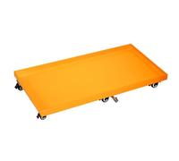 ASerZenith Bandeja Antiderrames para Tanques De Aceite, Plataforma Antiderrames con Drenaje, Tarima Grande para Contención De Derrames, Bandeja A Prueba De Fugas para Alma(B-125X65X15)