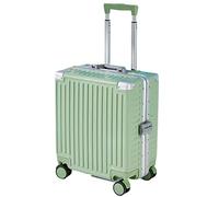 ASerZenith Caja de Bloqueo para Carrito de Viaje, partición Desmontable, Ruedas universales 360 Suaves y silenciosas, Equipaje Flexible y de Gran Capacidad (Verde 46 * 40 * 22 CM)