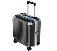 ASerZenith Caja de Bloqueo para Carrito de Viaje, partición Desmontable, Ruedas universales 360 Suaves y silenciosas, Equipaje Flexible y de Gran Capacidad (Negro 46 * 40 * 22CM)