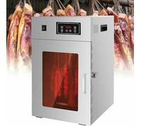 ASerZenith Deshidratador De Alimentos Comercial De Gran Tamaño, Secador De Carne Automático Rotatorio, Deshidratador De Alimentos con Caja De Acero Inoxidable Biltong Y Gabinete De(15 Kg/Tiempo)