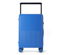 ASerZenith Equipaje Ajustable de múltiples Posiciones, Ruedas giratorias de Gran Capacidad con Sonido Ligero, Equipaje con asa cómoda para Viajes (Azul Klein 20 Pulgadas)