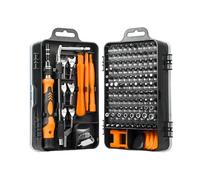 ASerZenith Juego De Llaves Inglesas 135 En 1 S2, Destornilladores De Precisión, Kit De Herramientas De Reparación Magnética para Electrónica, Microherramientas para Ordena(135 En 1 Naranja)