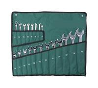 ASerZenith Juego De Llaves Inglesas De 20 Piezas De 6 A 32 Mm, Bolsa para Llaves Combinadas, Kit De Herramientas para Reparación De Automóviles, Herramientas Mecánicas