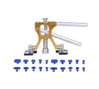 ASerZenith Kit De Reparación De Abolladuras De Carrocería, Kit De Extracción De Abolladuras Sin Pintura, Juego Completo De Herramientas De Taller Profesional, Juego De Her(Kit 1 (20 Piezas))