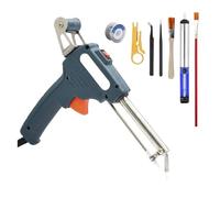 ASerZenith Kit De Soldador De 60 W, Pistola De Soldadura Automática con Estaño, Estación De Soldadura para Reparación Y Retrabajo, Juego De Herramientas De Soldador Eléctr