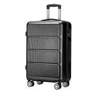 ASerZenith Maleta con Ruedas, Maleta de Mano de Gran Capacidad, Maleta clásica y de Moda, Maleta con Bloqueo de código (B)