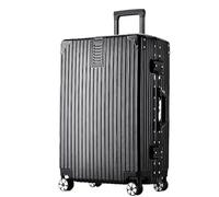 ASerZenith Maleta de Mano Equipaje Equipaje liviano, Rueda Doble giratoria + Maletas rígidas para Maletas de Viaje Maletas de Mano Equipaje de Mano (Negro 20 Pulgadas)