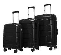 ASerZenith Maleta de Mano Equipaje Juegos de Equipaje Maletas de 3 Piezas con Ruedas, Maletas de Mano expandibles y Ligeras de Viaje Equipaje de Mano (F 24in)