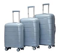 ASerZenith Maleta de Mano Equipaje Juegos de Equipaje Maletas de 3 Piezas con Ruedas, Maletas de Mano expandibles y Ligeras de Viaje Equipaje de Mano (K 24in)