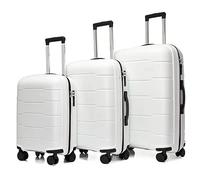 ASerZenith Maleta de Mano Equipaje Juegos de Equipaje Maletas de 3 Piezas con Ruedas, Maletas de Mano expandibles y Ligeras de Viaje Maletas de Mano (D 24in)