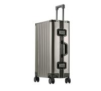 ASerZenith Maleta de Mano Maleta de Equipaje Maleta de aleación Maleta de Metal Maleta de Ruedas Universal silenciosa Maletas de Mano Maletas de Mano (C 26 Pulgadas)