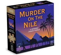 Murder Encendido The Nile Mystery 1000 Piezas Puzle Rompecabezas Con Libro (Pl )