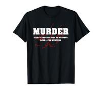Asesinato Misterio Cena Fiesta Cena Misteriosa Camiseta