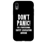 Asesor de Legislación de Seguridad Carcasa para iPhone XR