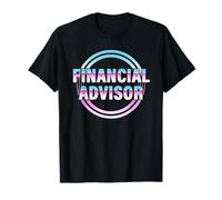 Asesor Financiero Estilo Retro Camiseta